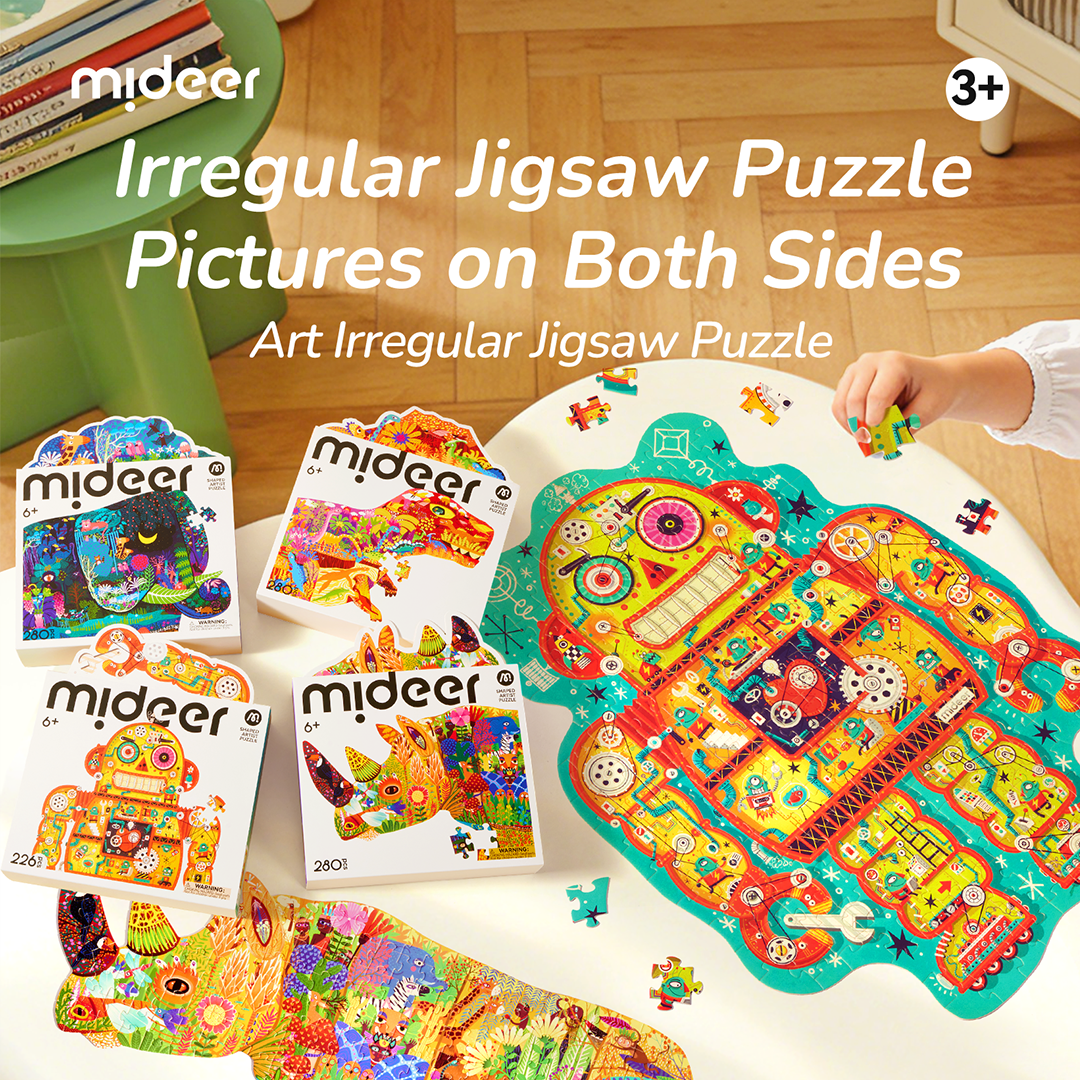 Shaped Artist Puzzle - Dreamy Rhino 280PCS