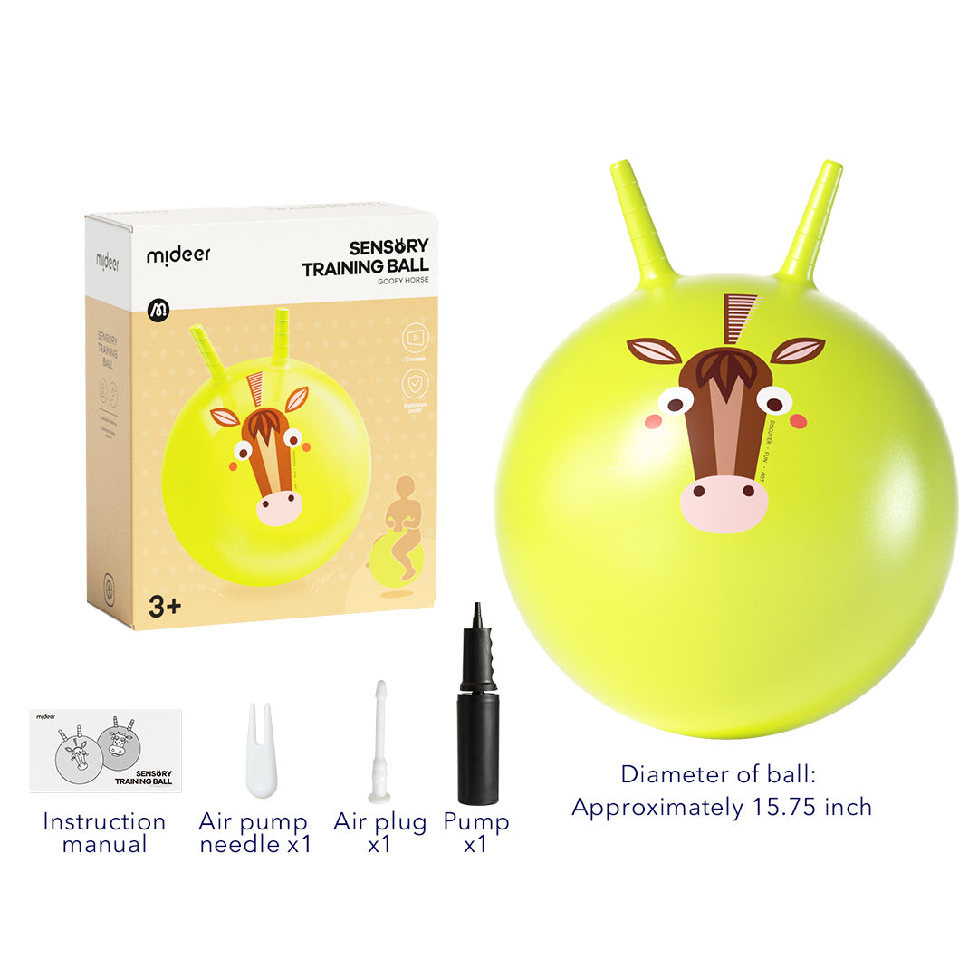 Sensory Training Bounce Ball: Goofy Horse