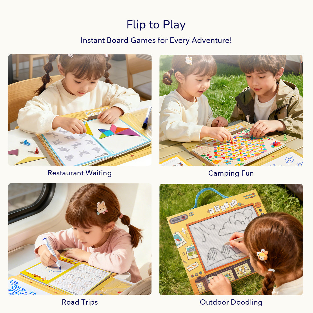 7-in-1 Sensory Book
