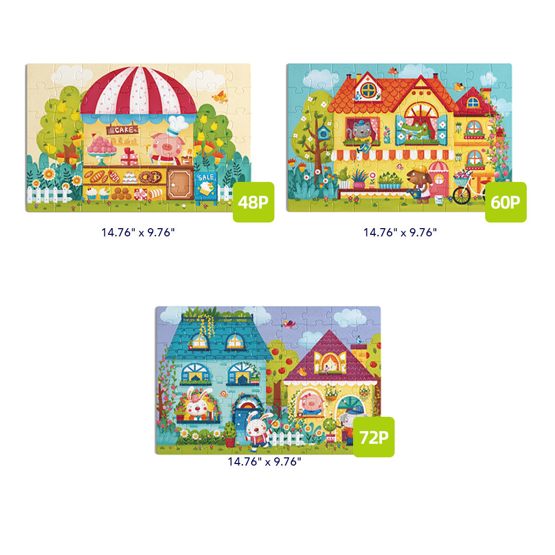 Sali di livello! Puzzle - Livello 4: Trasporti 54P-88P