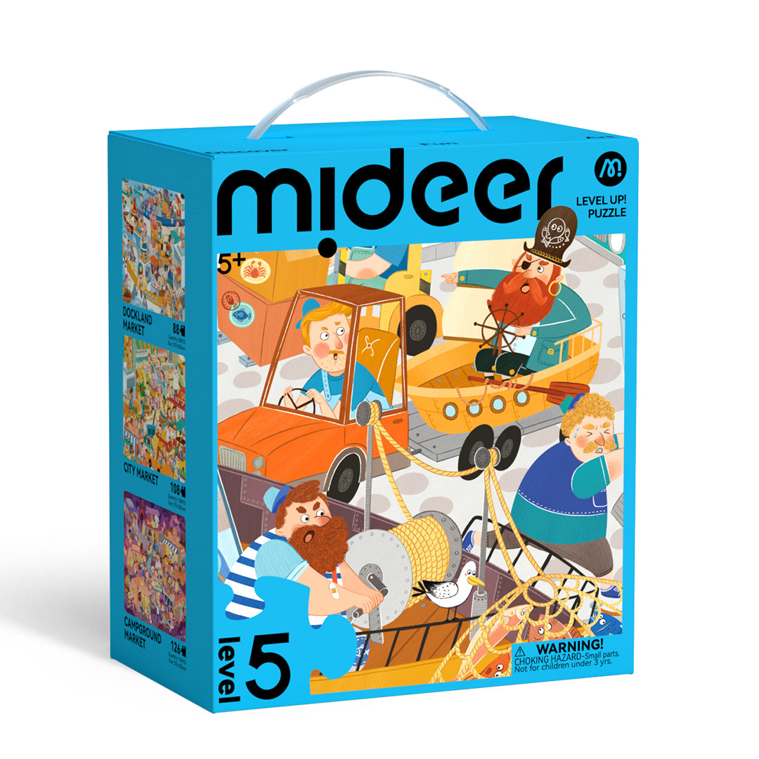 Sali di livello! Puzzle - Livello 5: Mondo delle fiabe 99P-140P