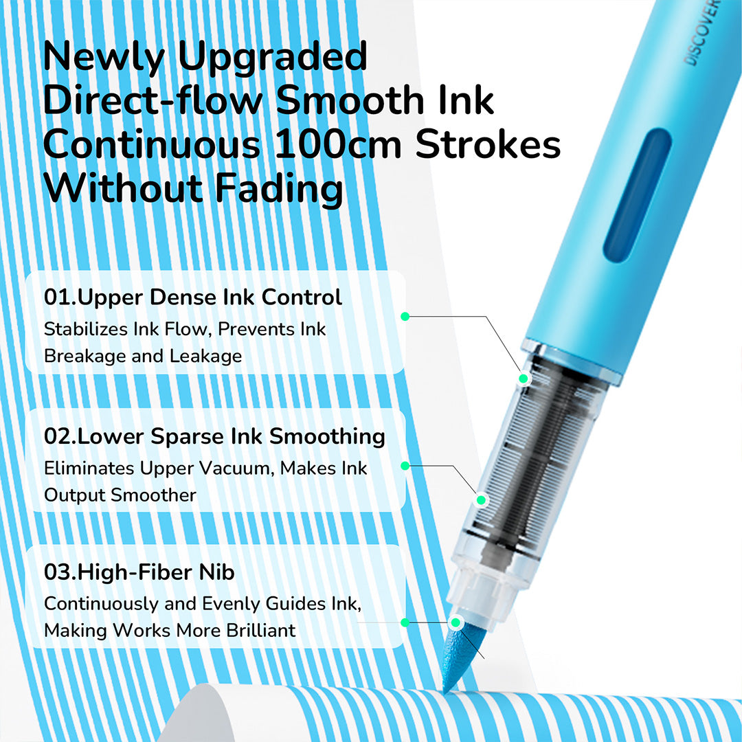 Straight Liquid Acrylic Marker - 60 Colors