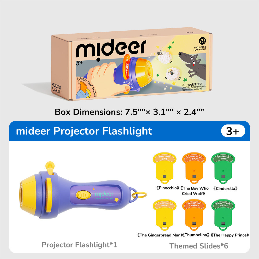2-in-1 Storybook Projector & Flashlight