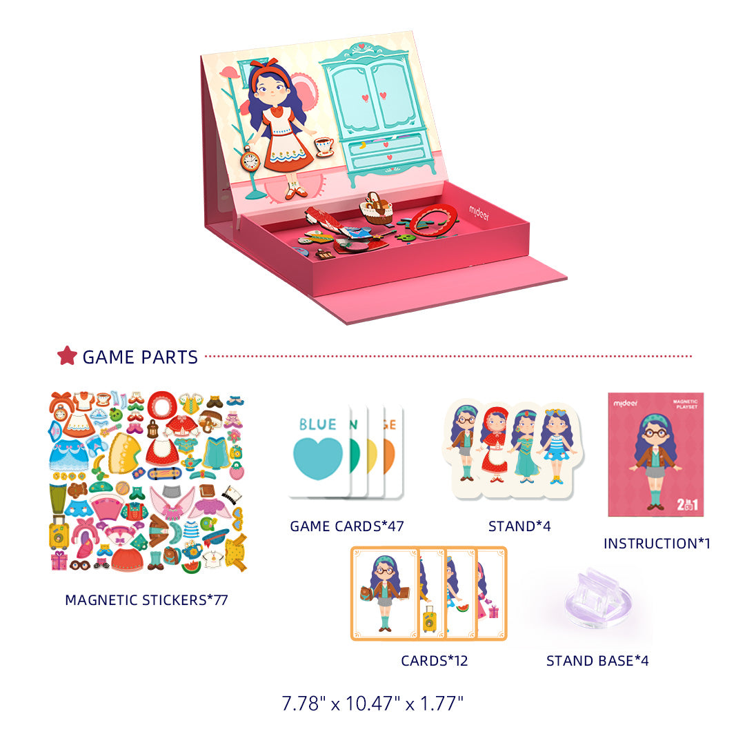 Magnetic Playset: Sweet Girl