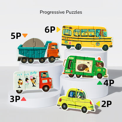 My First Artist Puzzle: Busy Cars