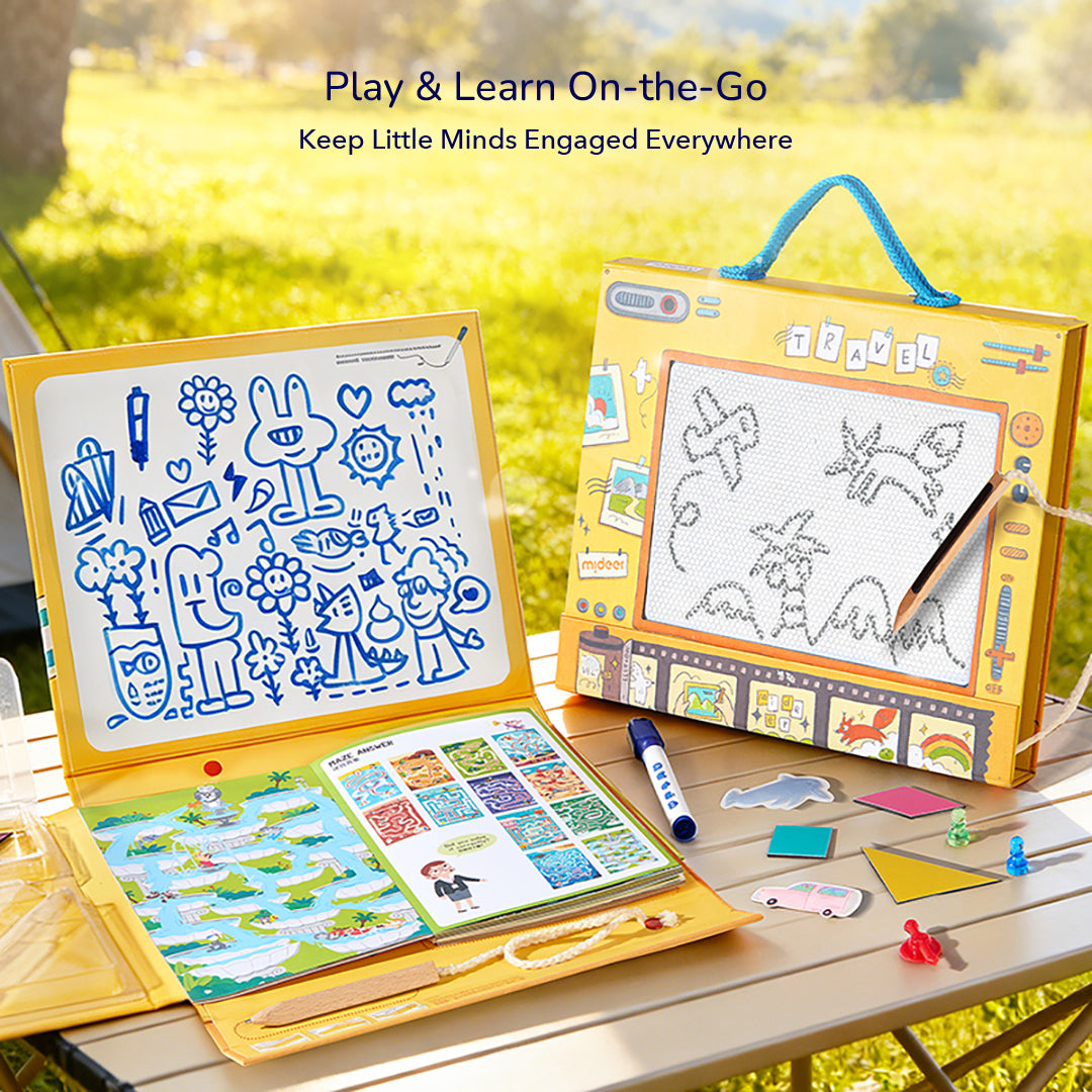 7-in-1 Sensory Book