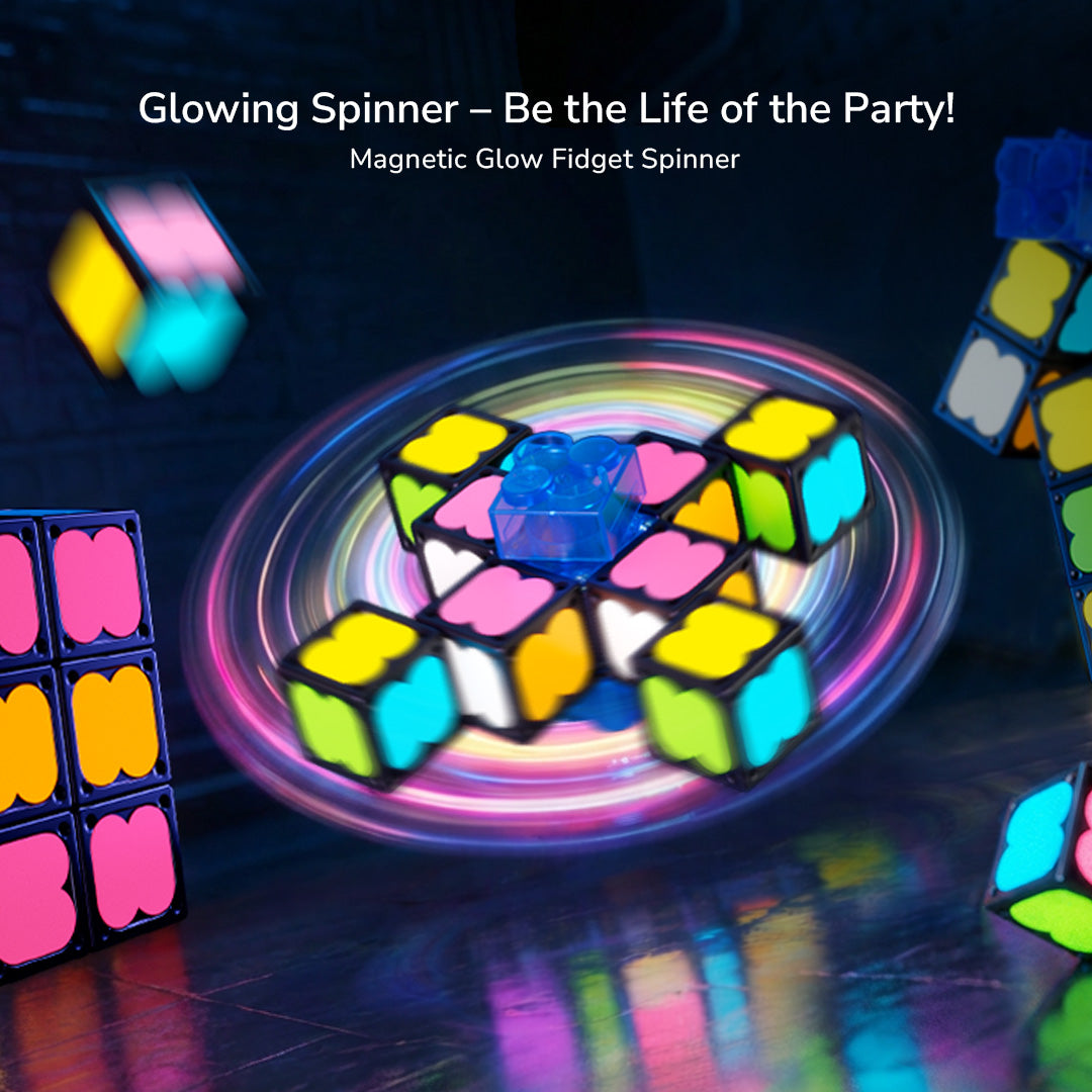 Magnetic Glow Fidget Spinner