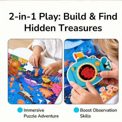 Mystery Reveal Puzzle - Ocean Secrets 35PCS