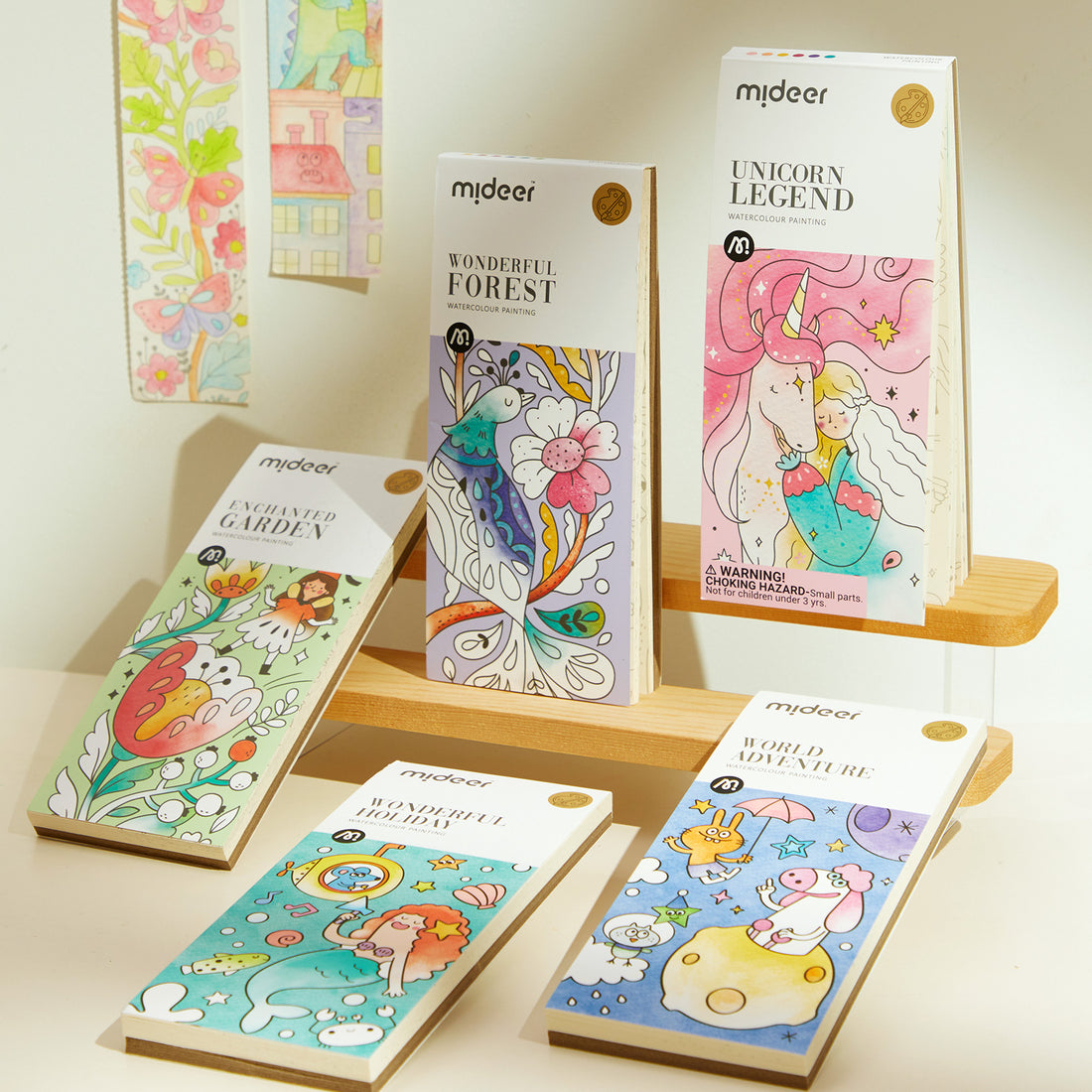 5 Pack Pocket Watercolour Painting