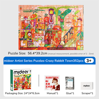 Artist Puzzle - Rabbitopia 352PCS