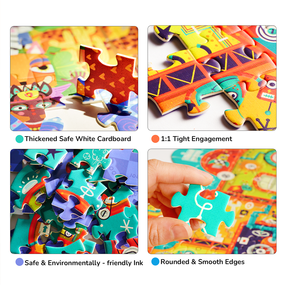 Shaped Artist Puzzle - Dreamy Rhino 280PCS