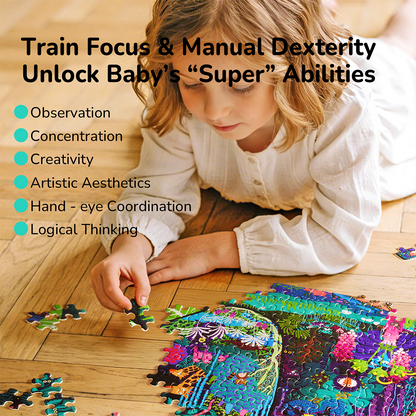 Shaped Artist Puzzle - Dreamy Rhino 280PCS