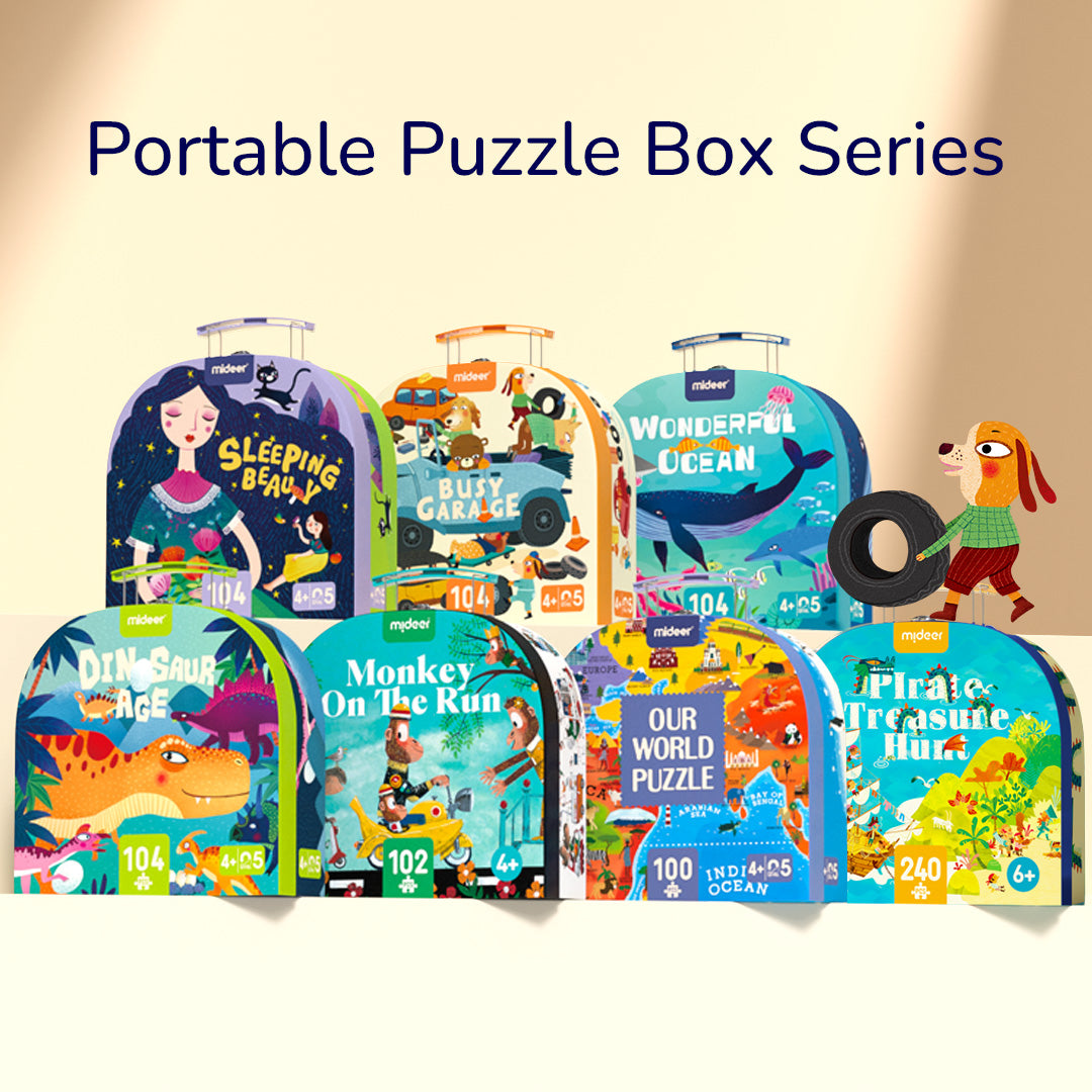 Caja Puzzle Portátil: Mar Maravilloso 104P