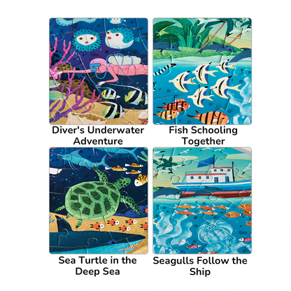 Panoramic Puzzle - Magic Ocean 150PCS