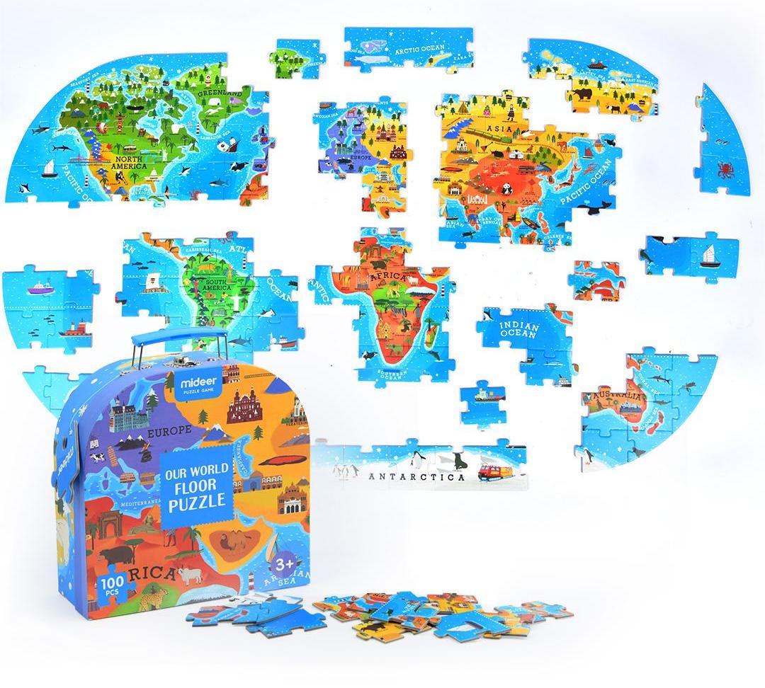 Scatola puzzle portatile: Our World 100P