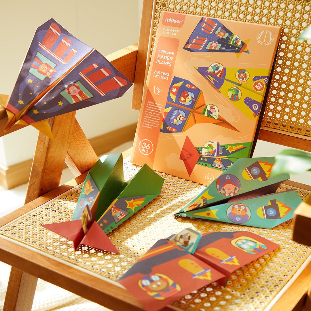 Aerei di carta origami 36P