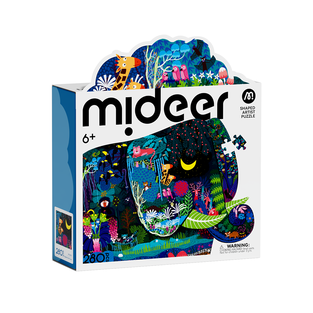 Shaped Artist Puzzle - Elephant Dream 280PCS
