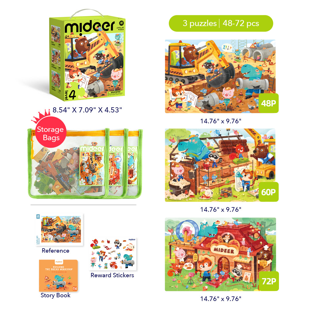 Sali di livello! Puzzle - Livello 4: Trasporti 54P-88P