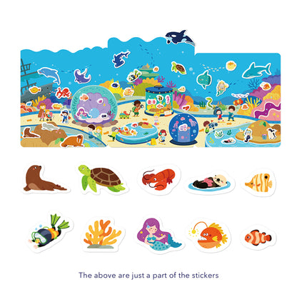 ゼリーステッカーセット：インクレディブル水族館