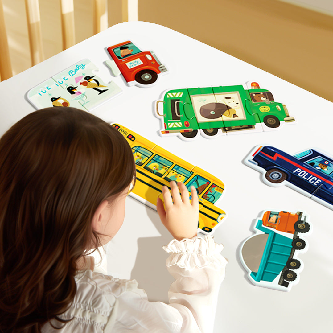 My First Artist Puzzle: Busy Cars