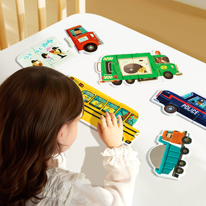 My First Artist Puzzle: Busy Cars