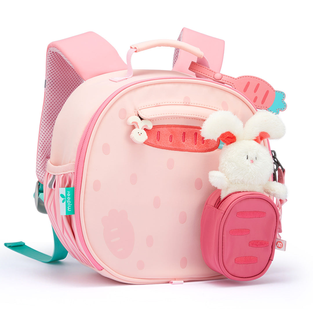 Snuggle Square Backpack: Bunny