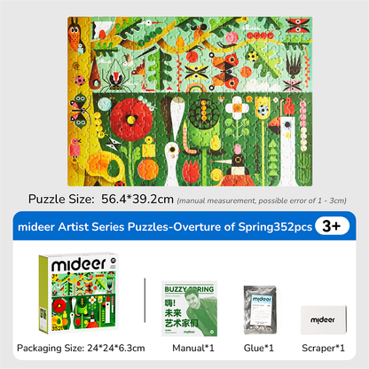 Artist Puzzle - Buzzy Spring 352PCS