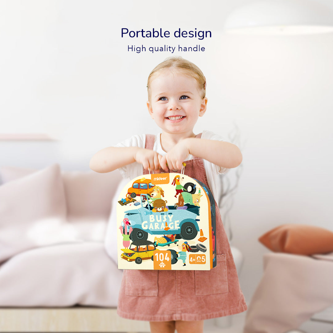 Caja Puzzle Portátil: Mar Maravilloso 104P