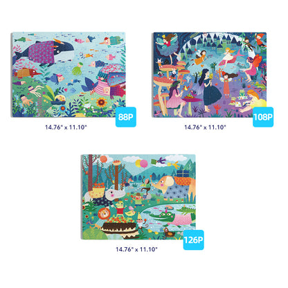 Sali di livello! Puzzle - Livello 5: Magic World 99P-140P