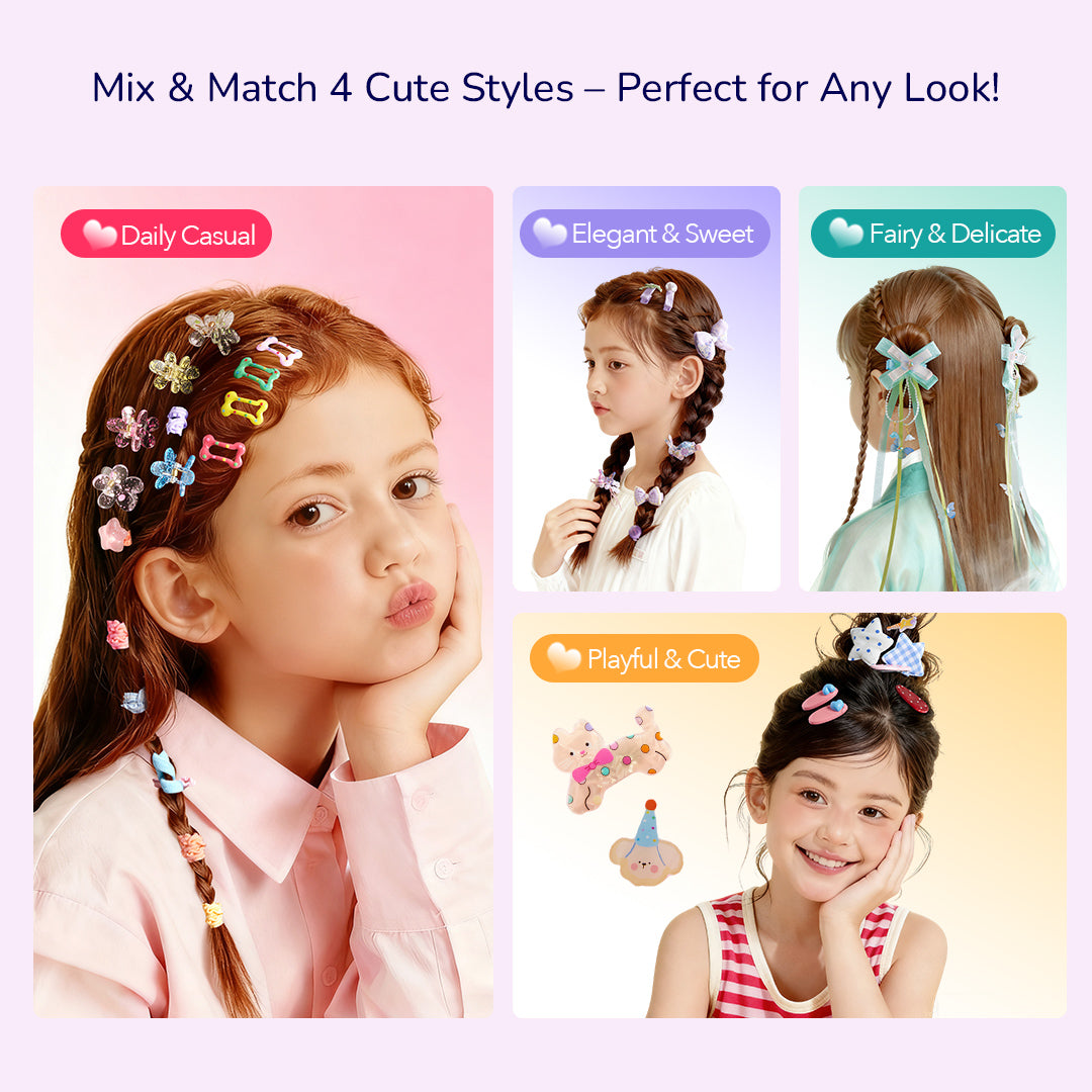 Hair Clips Gift Box – Starlit Charm
