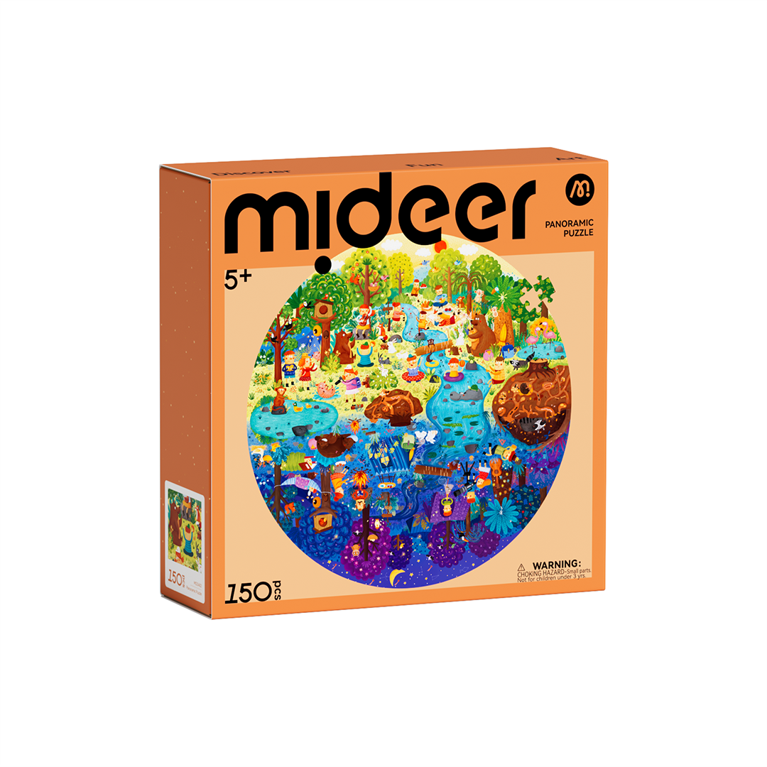 Panoramic Puzzle - A Day in the Forest 150PCS