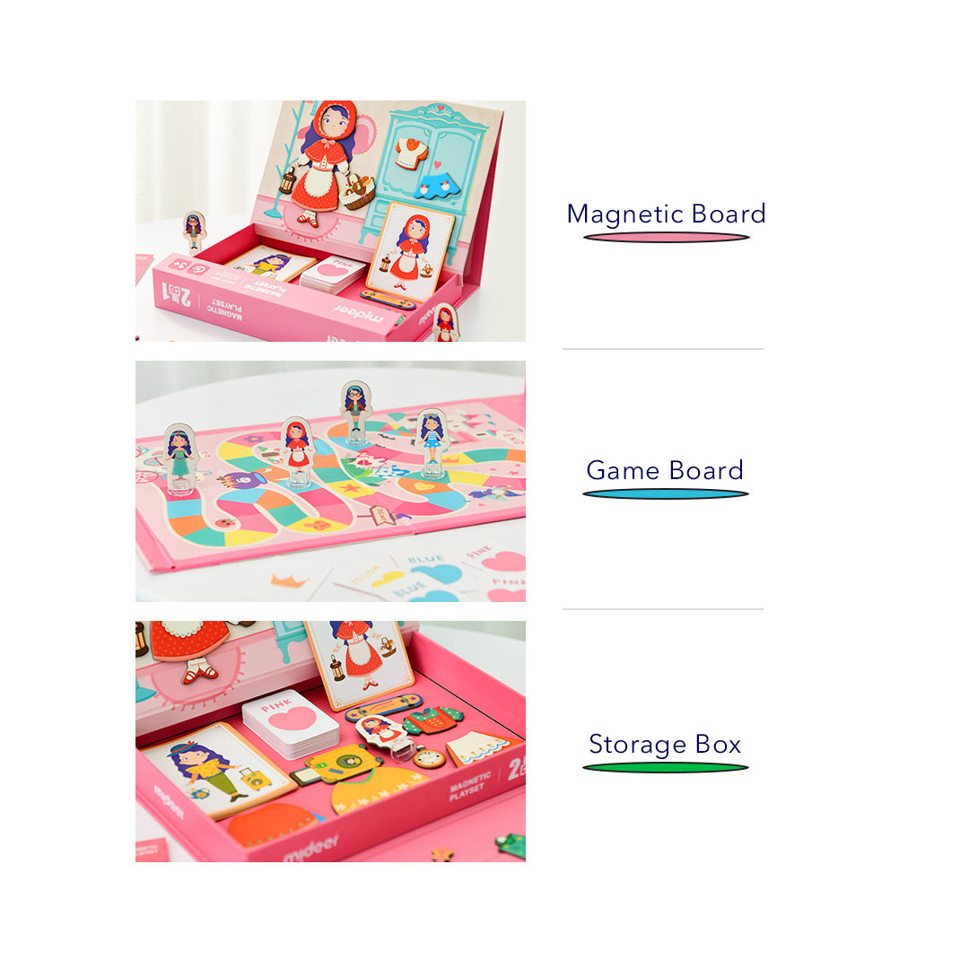 Magnetic Playset: Sweet Girl