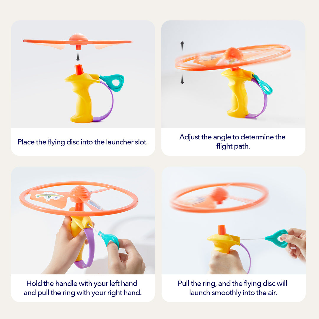 Pull String Flying Propeller