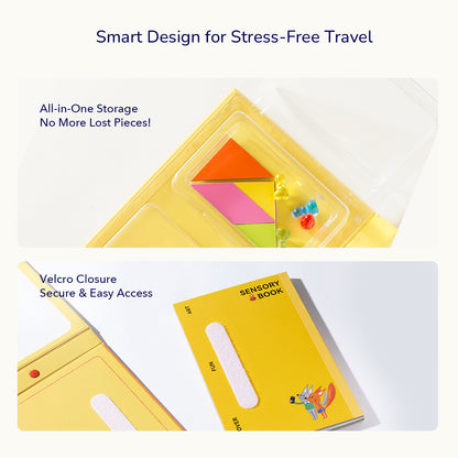 7-in-1 Sensory Book