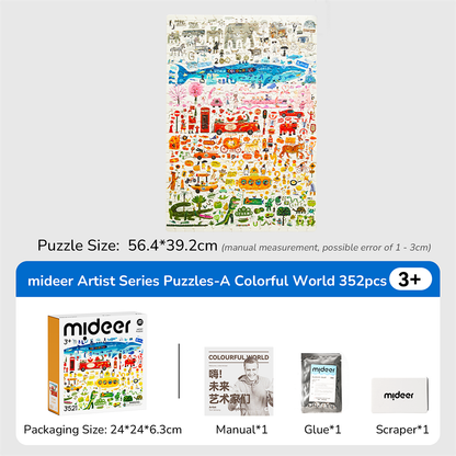 Artist Puzzle - Colorful World 352PCS