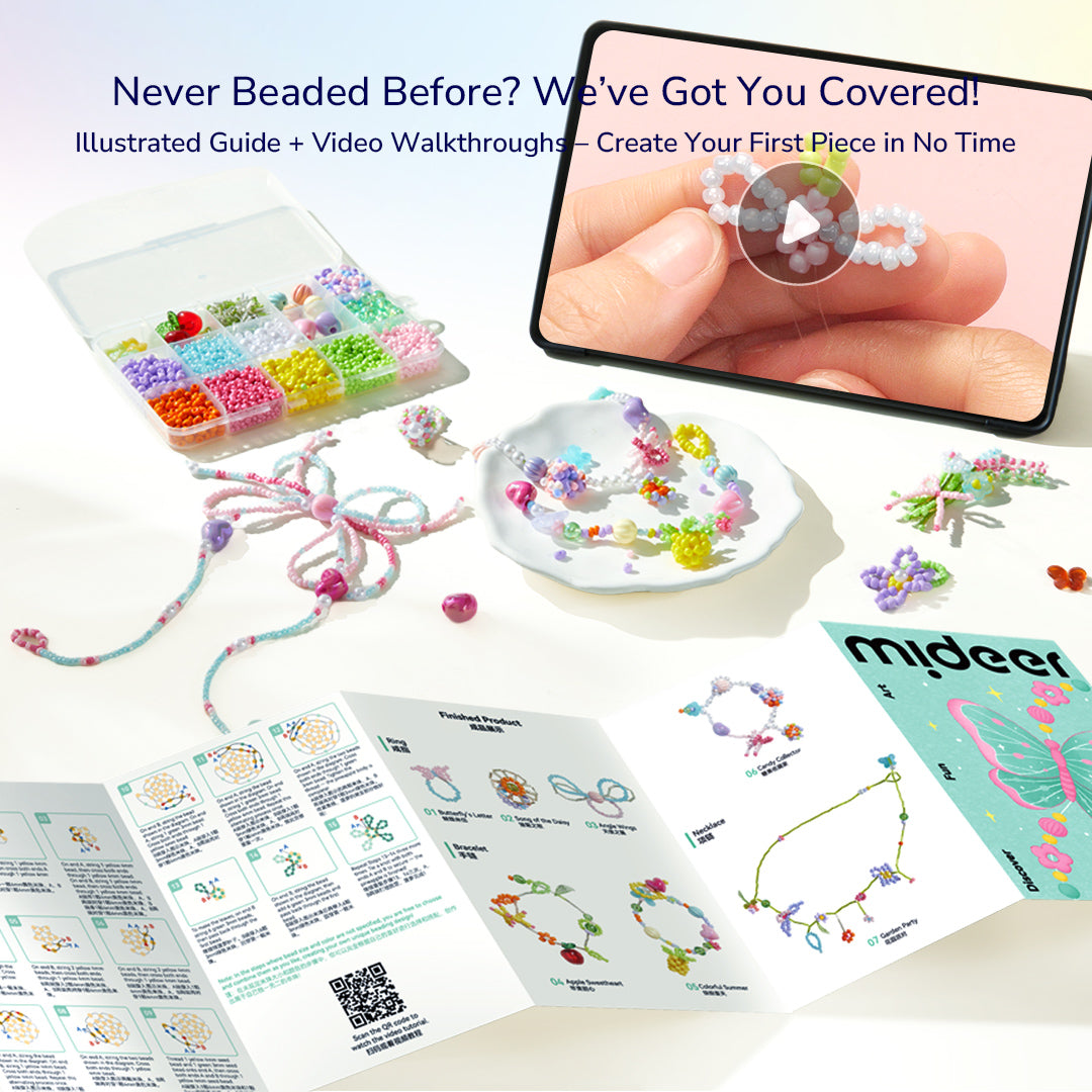 Creative Bead Jewelry Box – Garden Adventure