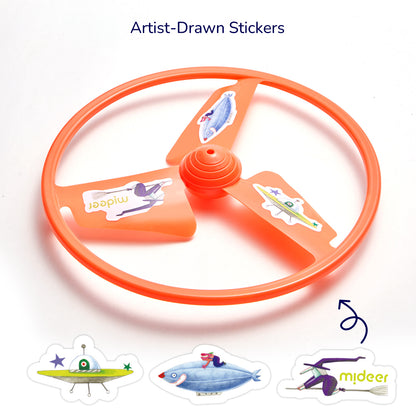 Pull String Flying Propeller