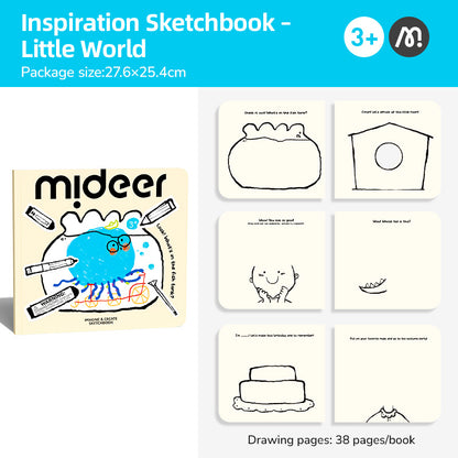 mideer Inspiration Sketchbook - Little World