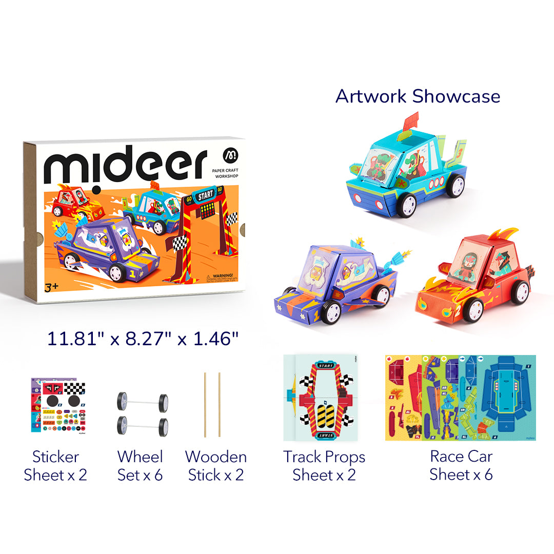 Paper Craft Workshop: Racing Car