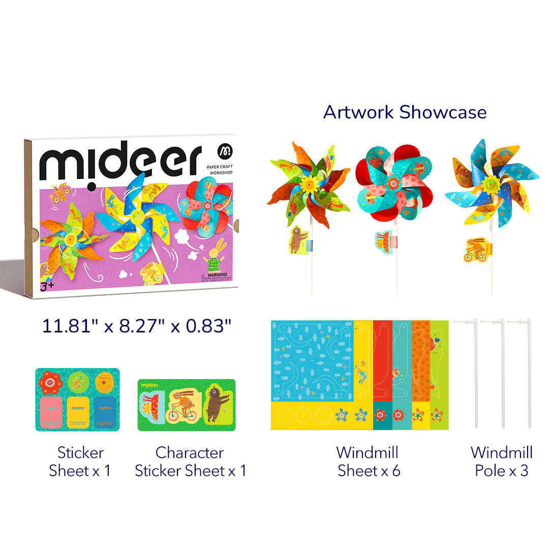 Paper Craft Workshop: Windmill Kingdom