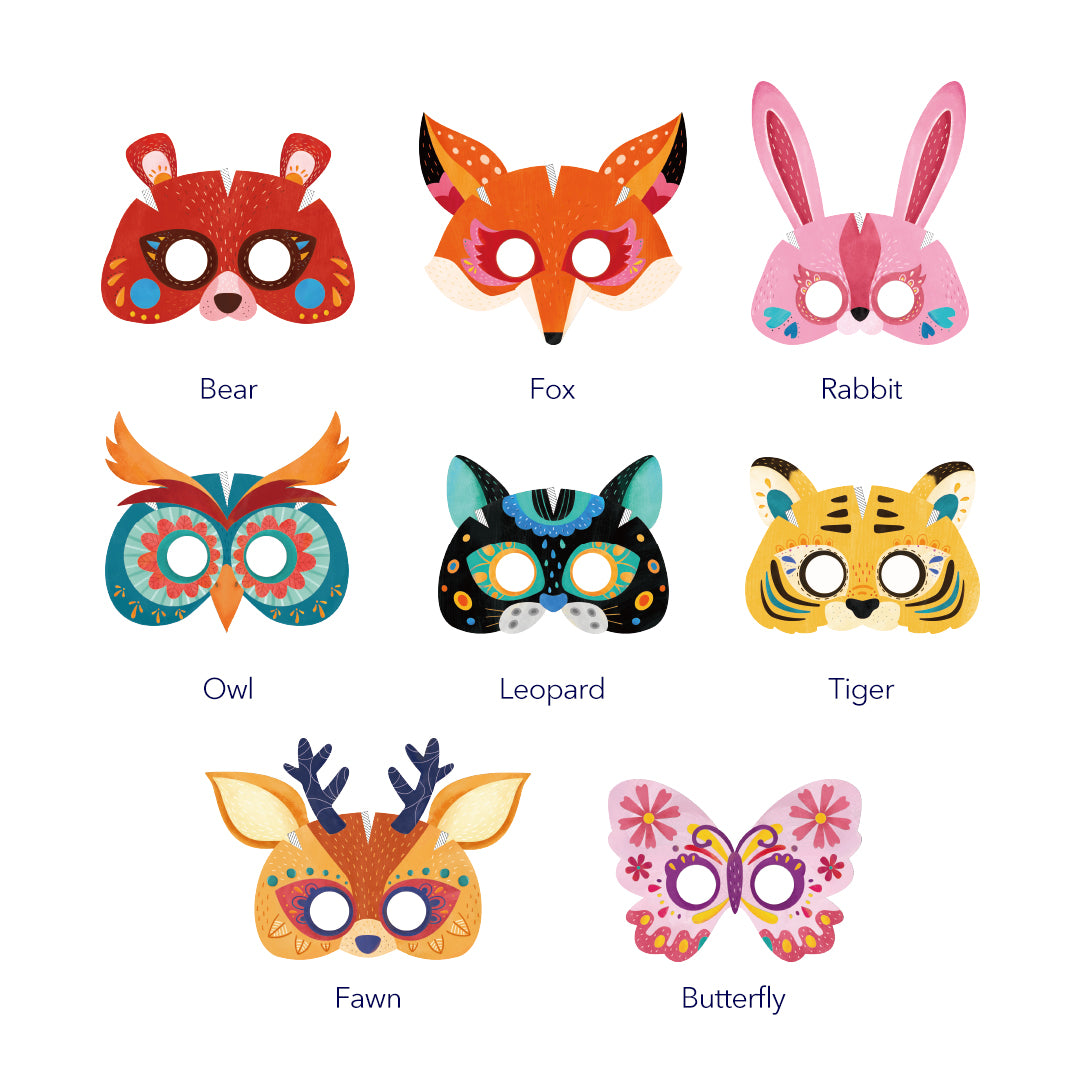 Paper Mask: Party In The Forest